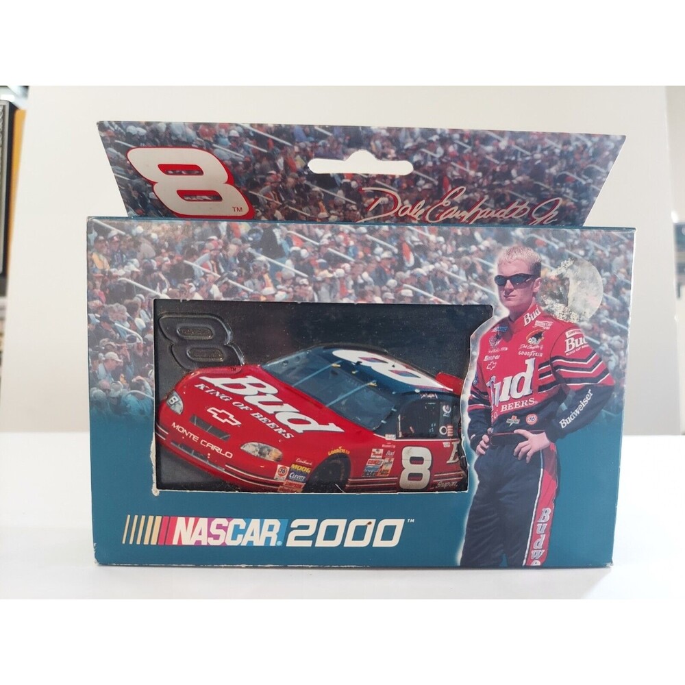 Vintage NASCAR 2000 Dale Earnhardt Jr. Limited Edition Tin Case 2 Decks of Cards
